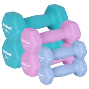 GANTERA FONTA INVELIS NEOPREN HEX SET 6 BUC 12KG REBEL - Img 2