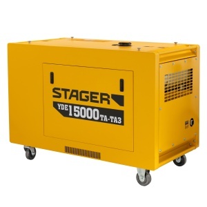 Generator profesional Stager YDE15000TA-TA3, 11.5 kW, DualPower 230-400V, insonorizat, diesel, 3000rpm, pornire electrica - Img 10
