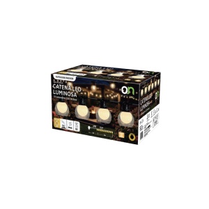 GHIRLANDA LED 10 BECURI X 0.56W 3000K 8M - Img 4