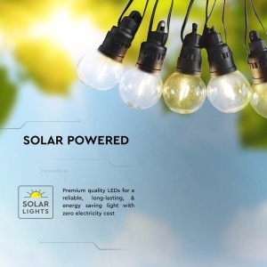 GHIRLANDA SOLARA LED 0.5W X 10 12M 3000K - Img 6