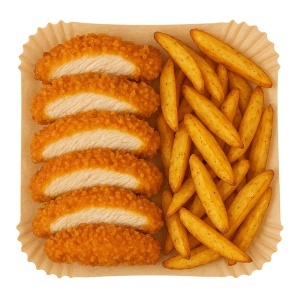 HARTIE PENTRU AIR FRYER PATRAT 23CM 100BUC ADLER - Img 11