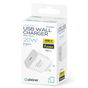 INCARCATOR RETEA PD 3.0 QC 3.0 20W PLATINET - Img 4
