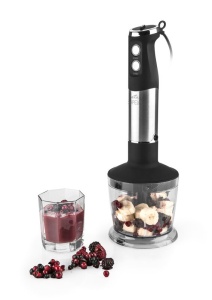 INCOMPLET - Blender de mana ETA Sapelo 5013, 800 W, 6 viteze + TURBO, accesoriu piure, lame si elemente din otel inoxidabil - Img 13