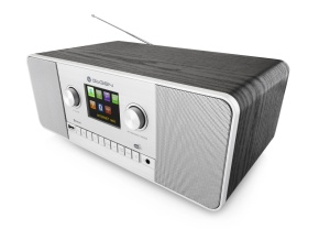 Internet radio GoGEN IR 257 BTDAB, 2x5W, DAB+/FM, LCD, Bluetooth, telecomanda, negru/argintiu - Img 4