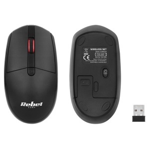 KIT TASTATURA SI MOUSE WIRELESS WS400 REBEL - Img 8