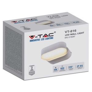 LAMPA LED 6W IP65 ORIENTABIL 4000K ALB NEUTRU - Img 9