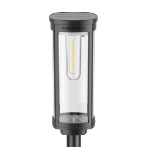LAMPA LED GRADINA CU INCARCARE SOLARA 3000K IP44 - Img 3