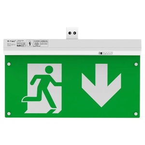 LAMPA LED IESIRE DE URGENTA 2.5W 6000K ALB RECE - Img 7