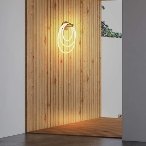 LAMPA LED MONTAJ PERETE 36W 3000K - AURIU - Img 7