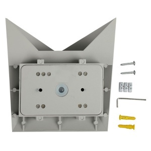 LAMPA PERETE LED 5W IP65 3000K - GRI - Img 5