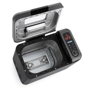 Masina de facut paine ETA Duplica II Origin 3147 90010, 850 W, 24 programe, capacitate 1.5 kg, dispenser automat ingrediente, afisaj Touch, Negru/Inox - Img 8