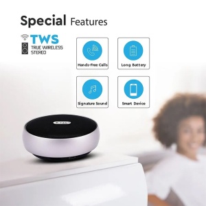 MINI BOXA BLUETOOTH PORTABILA 4W - GRI - Img 5
