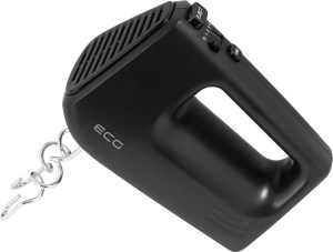 Mixer de mana ECG RS 440 Black Lite, 400 W, 5 viteze, functie TURBO, 2 teluri si 2 carlige, negru - Img 7