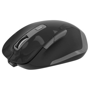 MOUSE WIRELESS REINCARCABIL USB-C NEGRU GRI OMEGA - Img 3