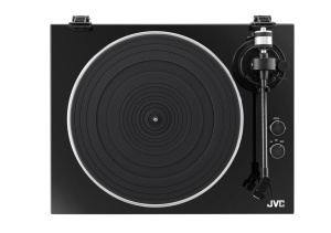 Pick-up Hi-Fi cu ac JVC AL-E534B, Bluetooth, 2 viteze (33 si 45 rpm), platan aluminiu, iesire RCA, negru - Img 6