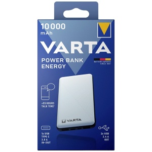 POWER BANK 2X USB 1X TYPE-C 10000MAH VARTA - Img 5