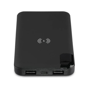 POWER BANK 8000MAH INCARCARE WIRELESS MODEL STAND - NEGRU - Img 13