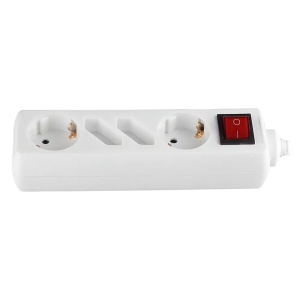 PRELUNGITOR 4 CAI CU INTRERUPATOR 1.5M( 3G1.5MM2) ALB - Img 4