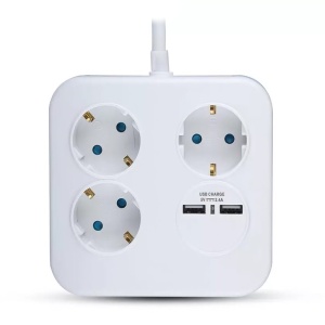 PRELUNGITOR CUBIC 3X1.5MM 1.4M 4 CAI 16A + 2 USB 2.1A - Img 2