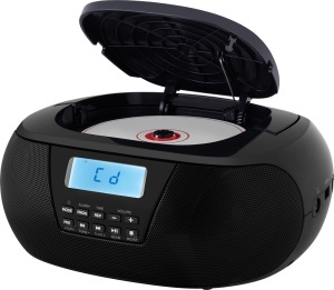 Radio CD Player ECG CDR 550, 2 x 1.5 W RMS, tuner FM cu memorie 40 de posturi,USB, negru - Img 5