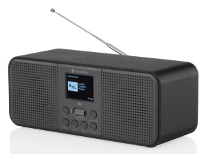 Radio DAB+/FM GoGEN DAB 800 BTC, 2 x 2 W, Bluetooth, LCD color, ceas cu alarma, negru - Img 1