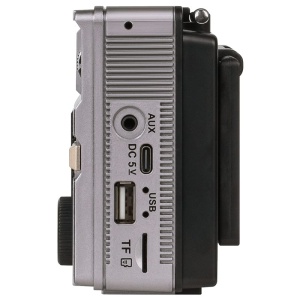 Radio portabil cu incarcare solara, 3 W, Bluetooth, AM/FM/SW, USB-A, USB-C, microSD, AUX - Img 2