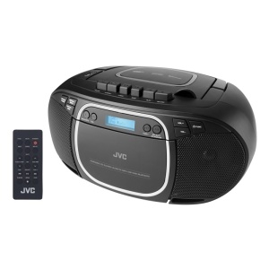 Radiocasetofon cu player CD JVC RC-E561B-DAB, 2 x 1.5 W RMS, Bluetooth/USB/MP3, AUX IN, DAB+/Tuner FM, negru - Img 2