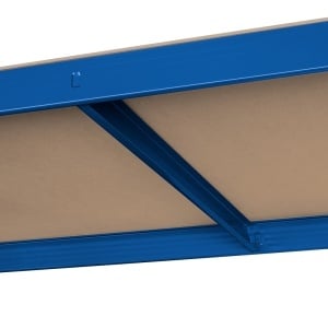 RAFT METALIC 5 POLITE 750K MDF 180X90X40 ALBASTRU REBEL - Img 8