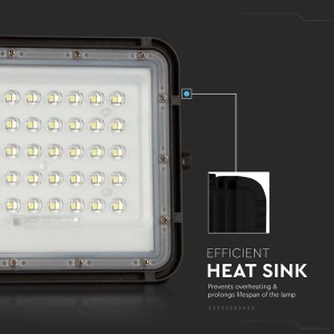 REFLECTOR CU INCARCARE SOLARA 10W 800LM 6400K - NEGRU - Img 14
