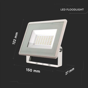 REFLECTOR LED SMD 30W 6500K IP65 - ALB - Img 6