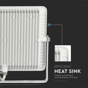 REFLECTOR LED SMD SLIM 100W 115LM/W 4000K IP65 ALB, CIP SAMSUNG - Img 14