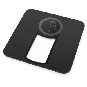 RESIGILAT - Cantar de persoane ETA SlimFit 9781 90000, precizie 100 grame, baterie Li-Ion 3.7 V, 200 mA, incarcare USB, maxim 150 kg, negru