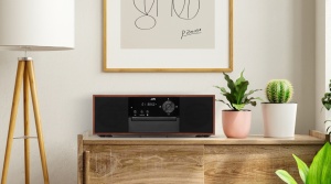 RESIGILAT - Microsistem audio JVC RD-E761, 16 W, Bluetooth, FM, player CD, USB, conversie CD audio in mp3, intrare AUX, lemn - Img 10