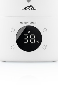 RESIGILAT - Umidificator de aer cu ultrasunete 2 in 1 ETA Moisty Smart 2629 0000, 5 litri, 25 W, LCD, aromaterapie, alb - Img 6