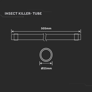 REZERVA TUB T8 UV ANTI-INSECTE 15W 25X505MM - Img 4