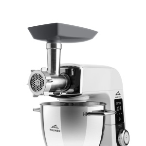 Robot de bucatarie ETA Gratus Kuliner II Origin 2038 90000, 1700 W, bol 6.7 litri + bol 3.5 litri, design integral din metal, LED, control tactil - Img 6