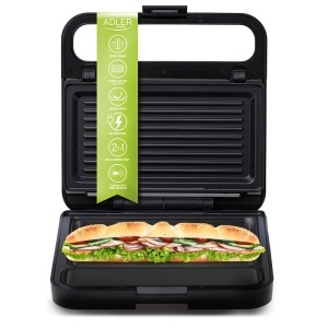 SANDWICH MAKER 2 IN 1 AD 3070 NEGRU ADLER - Img 15