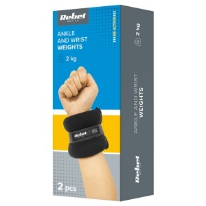 SET 2 GREUTATI INCHEIETURA 2X2KG REBEL ACTIVE - Img 6