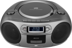 Sistem audio ECG CDR 990 DAB, 2 x 2 W RMS, Radio FM, USB, CD Player, Casetofon MP3, GRI - Img 7