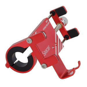 SUPORT BICICLETA METALIC ROSU SPACER - Img 5