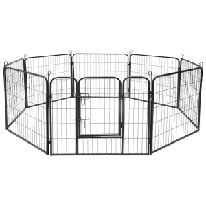 TARC MODULAR PENTRU CAINI 8 PANOURI 80X60 CM REBEL ANIM - Img 2