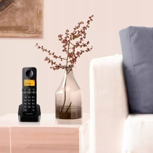 TELEFON DECT D2602 NEGRU PHILIPS - Img 4