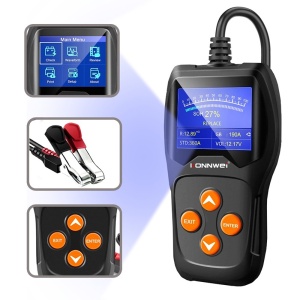TESTER BATERII AUTO KW600 KONWEII - Img 4
