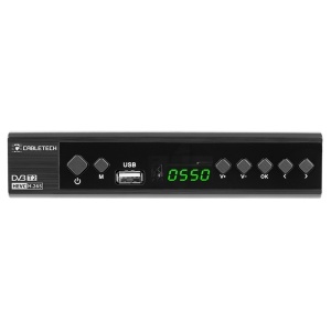 TUNER DIGITAL TERESTRU / CABLU DVB-T2/C H.265 CABLETECH - Img 3