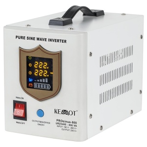 UPS CENTRALE TERMICE SINUS PUR 800VA/500W 12V KEMOT - Img 2