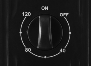 Ventilator turn ECG Tower Fan 1 Black, 50 W, 3 viteze, oscilatie, timer 120 min, negru - Img 4