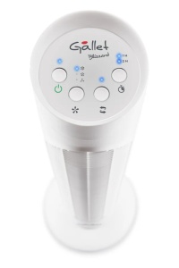 Ventilator turn Gallet VEN82T, 45W, 82.6 cm, 45 W, 3 viteze, oscilatie, timer, telecomanda - Img 2