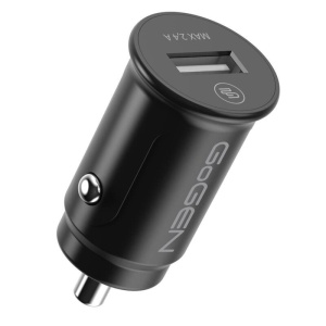 Adaptor incarcare priza auto GoGEN CH 13, 1xUSB, 5V/2.4A, 12W, negru - Img 1