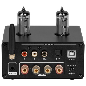 AMPLIFICATOR STEREO LAMPI 6K4 2X100W A60 KRUGER&MATZ - Img 5