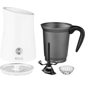 Aparat pentru spuma de lapte ECG NM 2255 Latte Art, magnetic, 300ml, 550W, culoare alba - RESIGILAT - Img 3